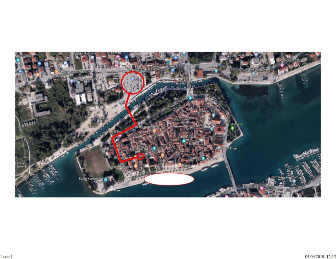 Apartment Ana Trogir Dış mekan fotoğraf